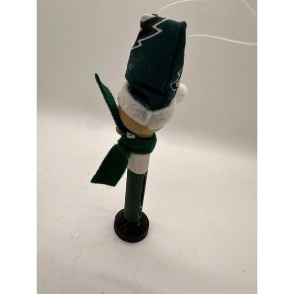 Philadelphia Eagles Christmas Ornaments Snowman Football & Figure Lot of 2 - Picture 7 of 8